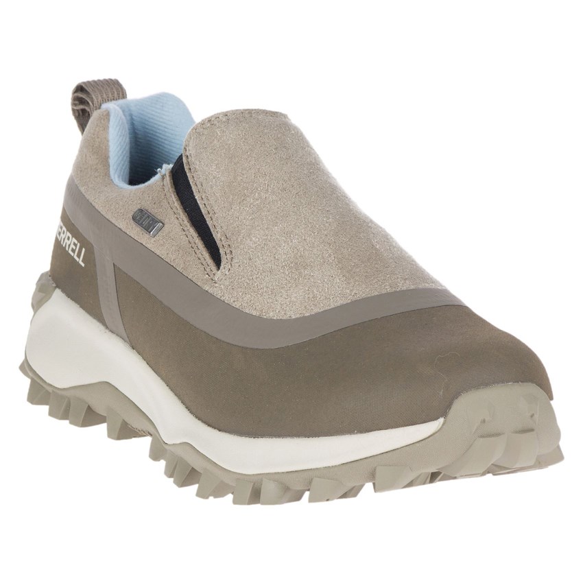 Chaussures Randonnée Merrell Thermo Snowdrift Moc Shell Waterproof Marron Clair Femme | J.V.IQSK